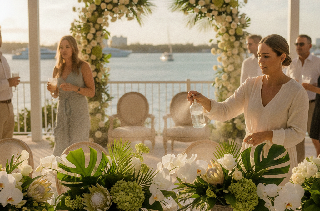 What Types of Flowers Actually Hold Up at an Outdoor Wedding in South Florida?