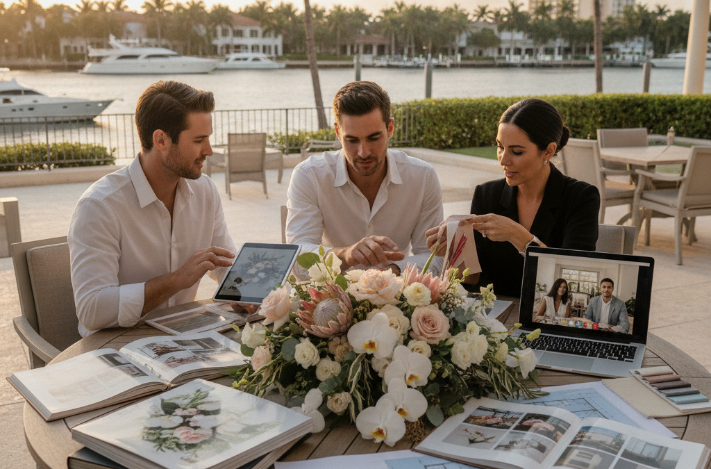 How Do You Handle Floral Design for a Destination Wedding in Fort Lauderdale When You’re Planning From Out of State?