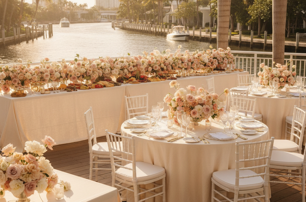 How Do You Plan Florals for a Fort Lauderdale Engagement Party or Bridal Shower That Feels Intentional, Not Generic?