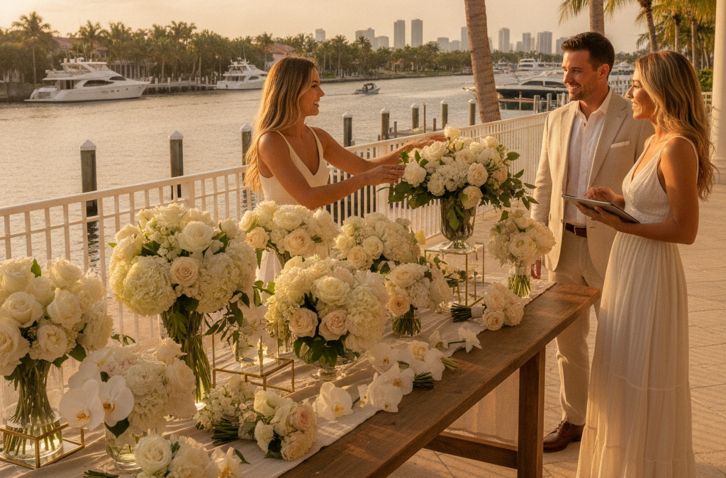 How Do You Design Florals for a Wilton Manors or Oakland Park Wedding on a Refined Budget?