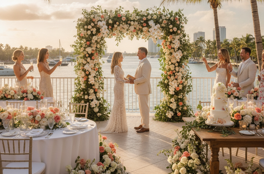 How Do You Design Florals for a Fort Lauderdale Anniversary Party or Vow Renewal That Feels as Special as the Wedding Itself?