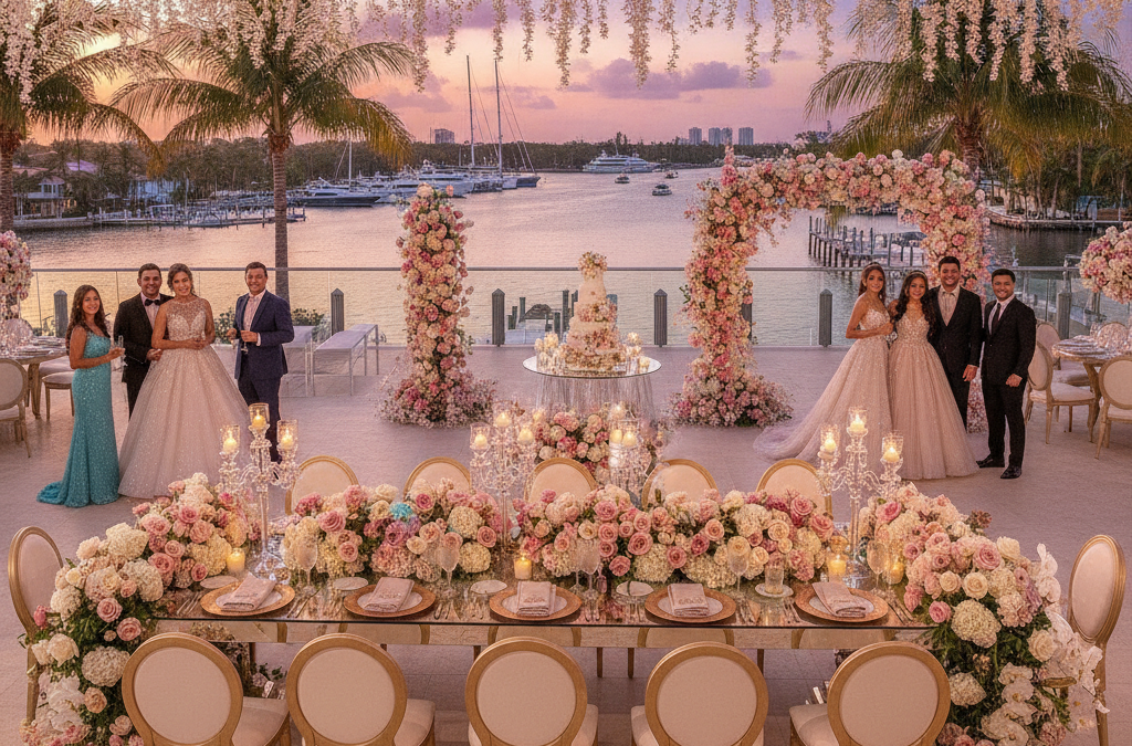 How Do You Design Florals for a Fort Lauderdale Sweet 16 or Quinceañera That Feels Glamorous and Completely Custom?
