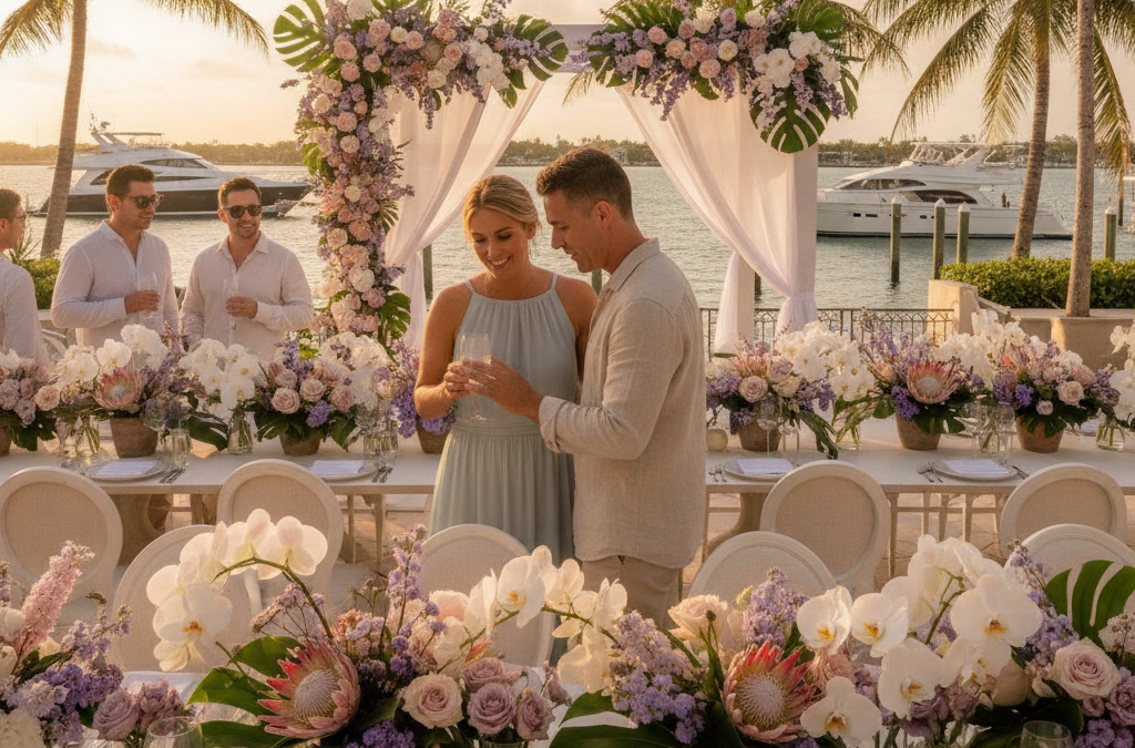 How Do You Choose the Right Flowers for a Fort Lauderdale Wedding Based on Season, Humidity, and Venue Type?