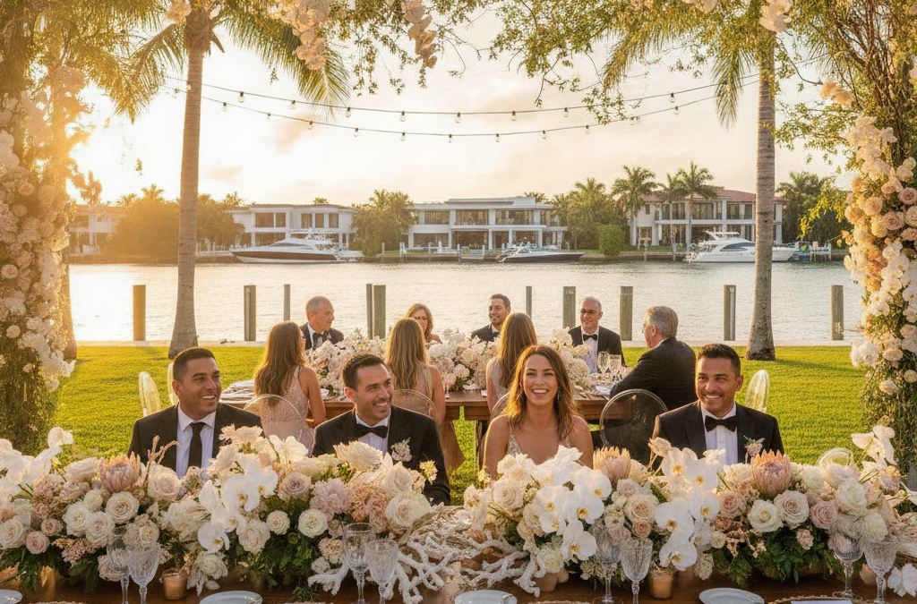 How Do You Design Florals for a Coral Ridge or Harbor Beach Wedding That Feels As Elevated As the Neighborhood Itself?