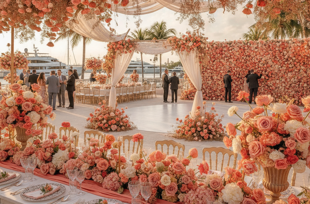 How Do You Design Florals for a Coral Springs or Boca Raton Bar Mitzvah or Bat Mitzvah That Feels Truly One-of-a-Kind?