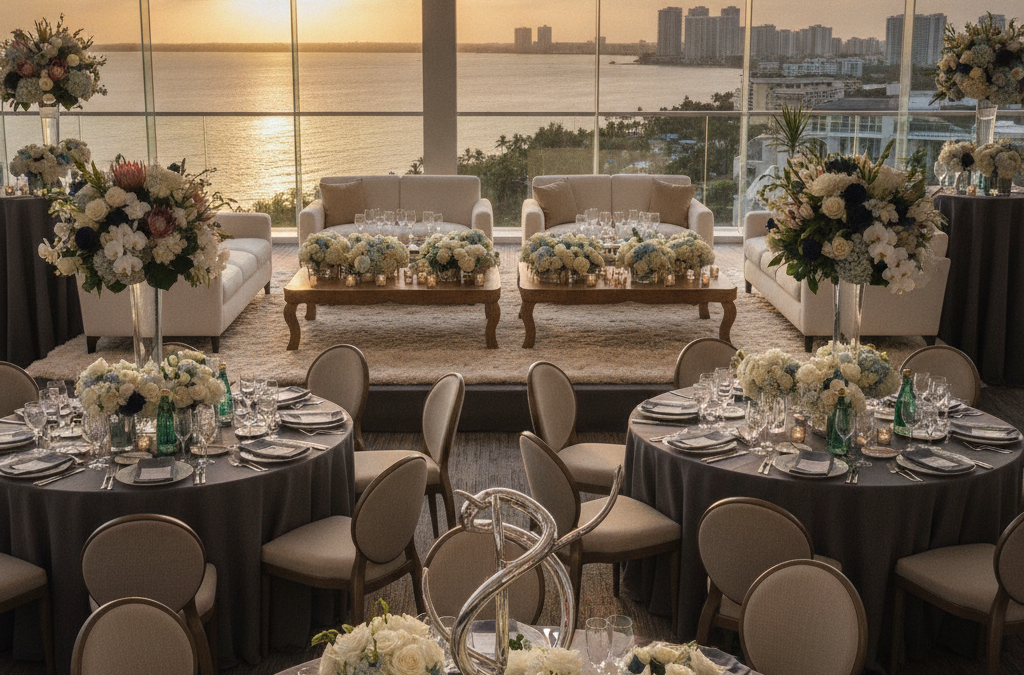 How Do You Choose the Right Floral Designer for a Fort Lauderdale Corporate Gala Sponsorship Table or VIP Hospitality Suite?